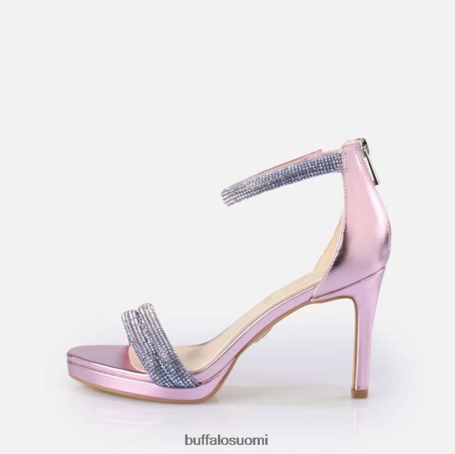 Selma korkokenkillinen sandaali vegaani DZ48H4736 violetti Buffalo |sandaalit