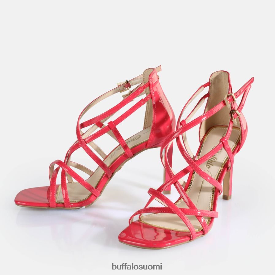 blair cage korkokengät vegaaniset sandaalit DZ48H4283 kuuma pinkki Buffalo |sandaalit