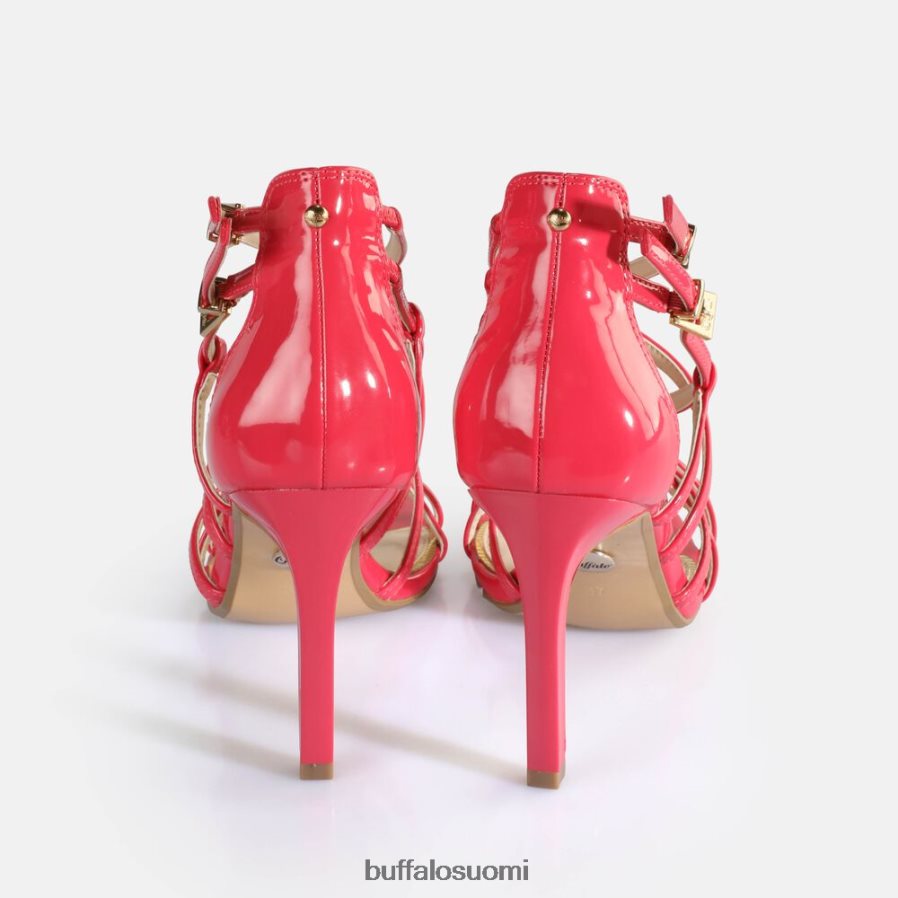 blair cage korkokengät vegaaniset sandaalit DZ48H4283 kuuma pinkki Buffalo |sandaalit