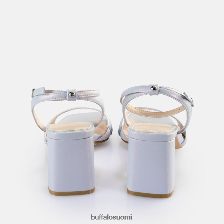 huhtikuu siistikorkoiset sandaalit vegaaniset DZ48H4246 helmi vaaleansininen Buffalo |sandaalit