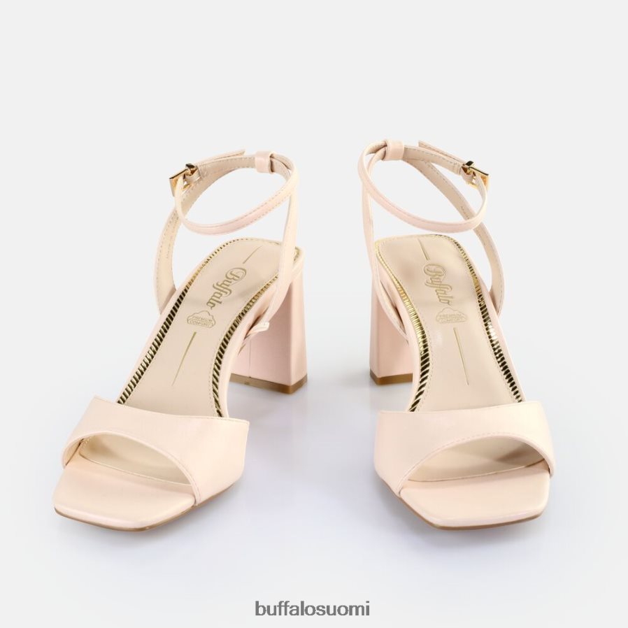 huhtikuu siistikorkoiset sandaalit vegaaniset DZ48H4247 helmi vaalea ruusu Buffalo |sandaalit