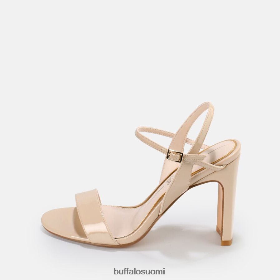 jean siisti korkeakorkoinen sandaali vegaani DZ48H435 beige Buffalo |sandaalit