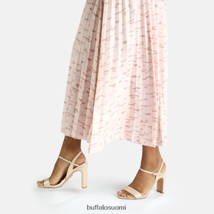 jean siisti korkeakorkoinen sandaali vegaani DZ48H435 beige Buffalo |sandaalit