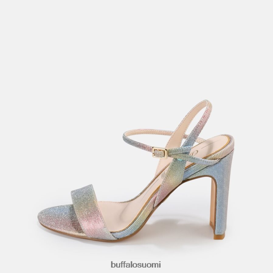 jean siisti korkeakorkoinen sandaali vegaani DZ48H437 monivärinen Buffalo |sandaalit