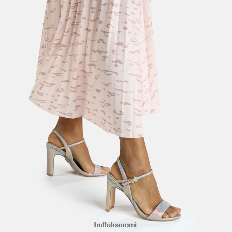 jean siisti korkeakorkoinen sandaali vegaani DZ48H437 monivärinen Buffalo |sandaalit