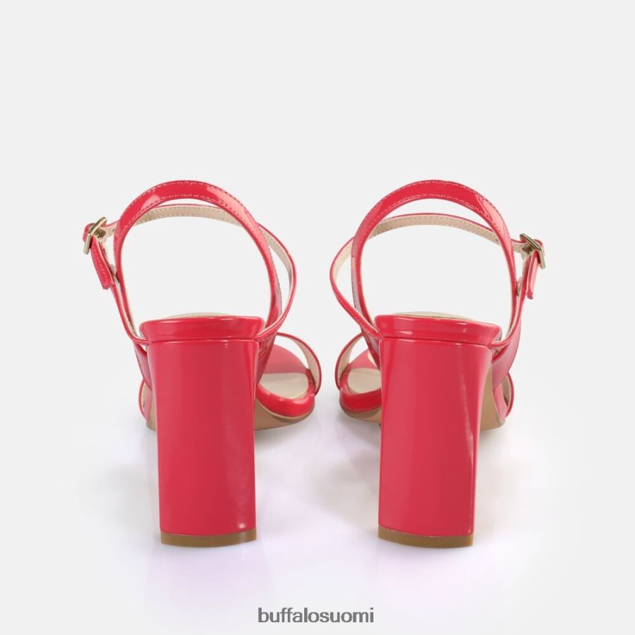 jean siistikorkoiset sandaalit vegaaniset DZ48H441 tumma pinkki Buffalo |sandaalit