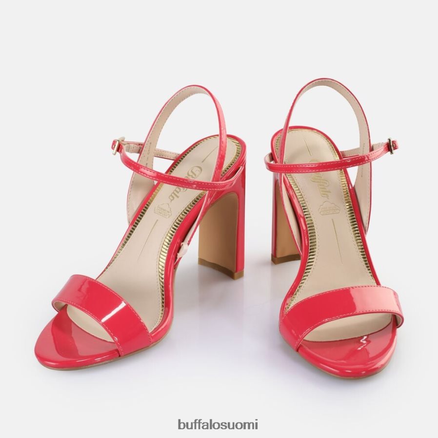 jean siistikorkoiset sandaalit vegaaniset DZ48H441 tumma pinkki Buffalo |sandaalit