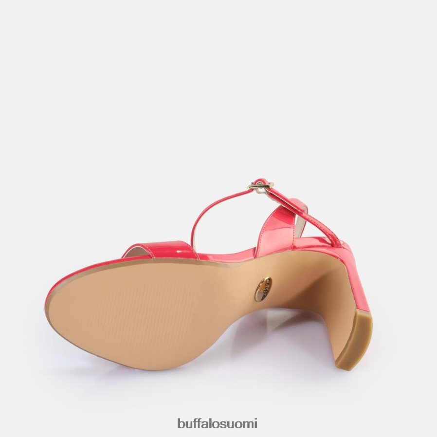 jean siistikorkoiset sandaalit vegaaniset DZ48H441 tumma pinkki Buffalo |sandaalit
