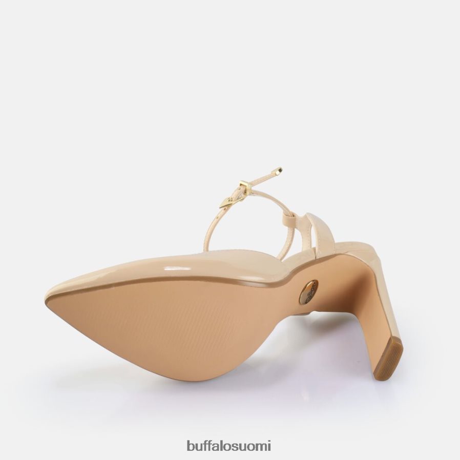 jolie vamp korkokengät vegaaniset sandaalit DZ48H4330 beige Buffalo |sandaalit