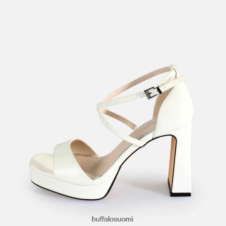 kirsikka siistikorkoiset sandaalit vegaaniset DZ48H4444 valkoinen Buffalo |sandaalit