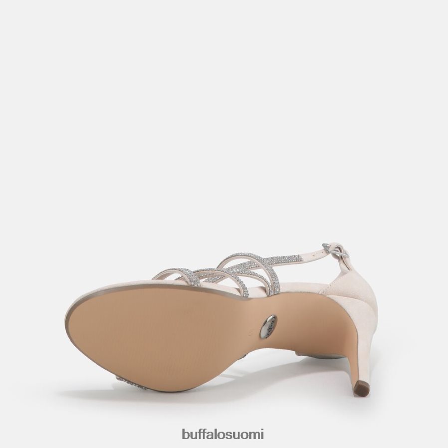 makai 2-korkoiset sandaalit, vegaani DZ48H4492 beige Buffalo |sandaalit