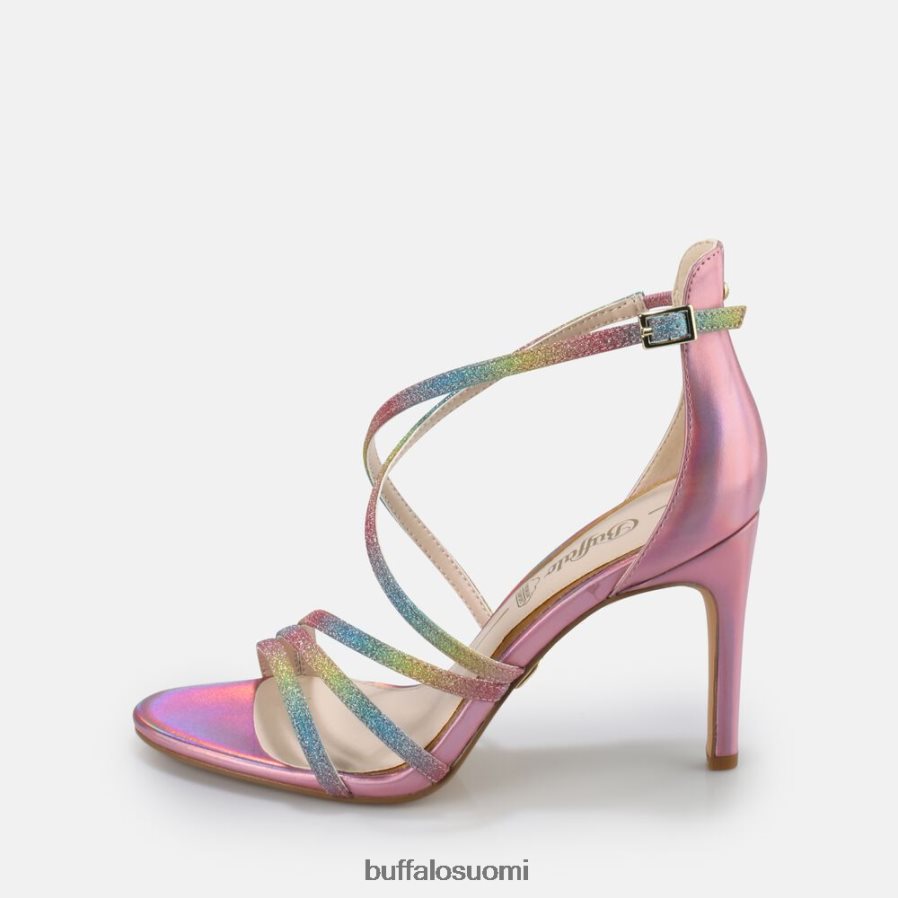 makai 2-korkoiset sandaalit, vegaani DZ48H4495 sateenkaari Buffalo |sandaalit