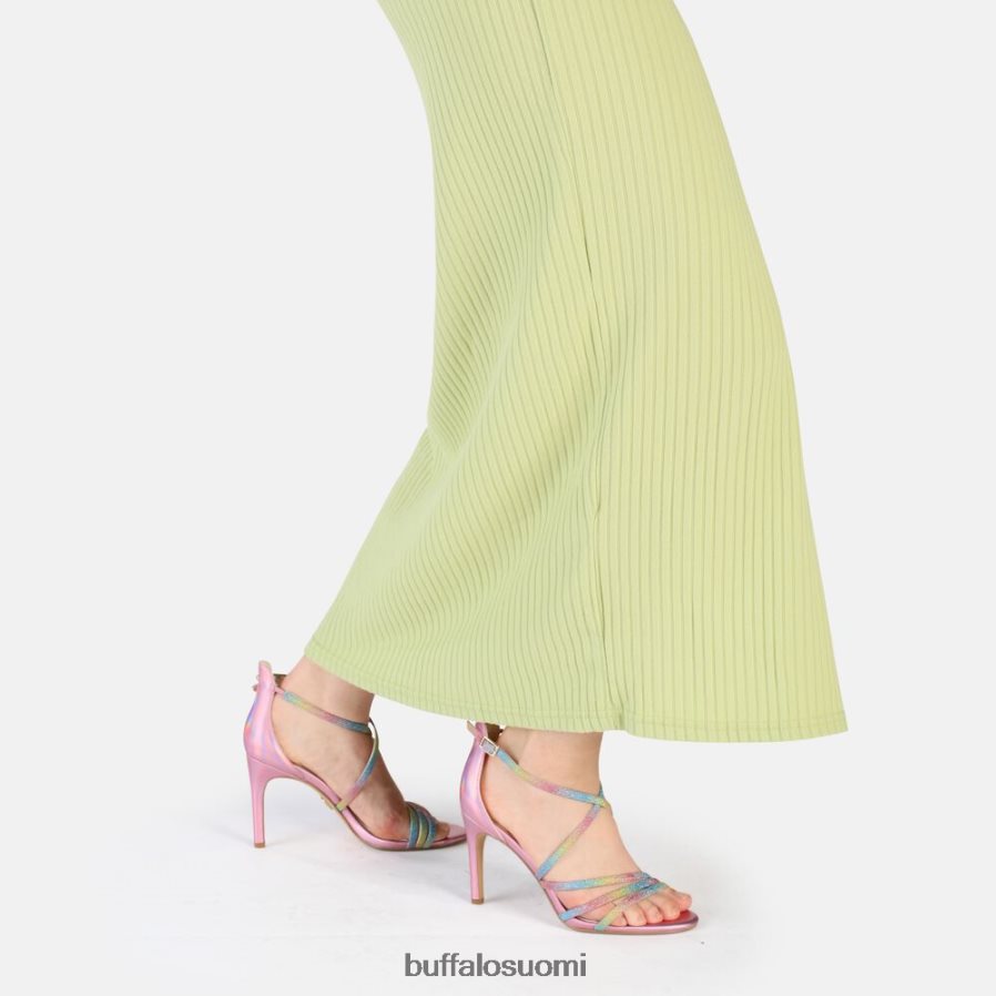 makai 2-korkoiset sandaalit, vegaani DZ48H4495 sateenkaari Buffalo |sandaalit