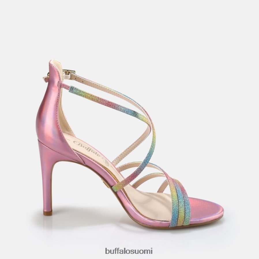 makai 2-korkoiset sandaalit, vegaani DZ48H4495 sateenkaari Buffalo |sandaalit