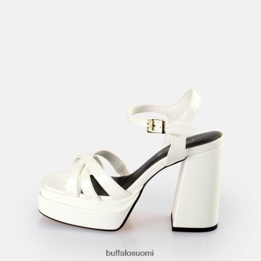 may donna heeled sandaalit vegaaninen DZ48H4250 valkoinen Buffalo |sandaalit