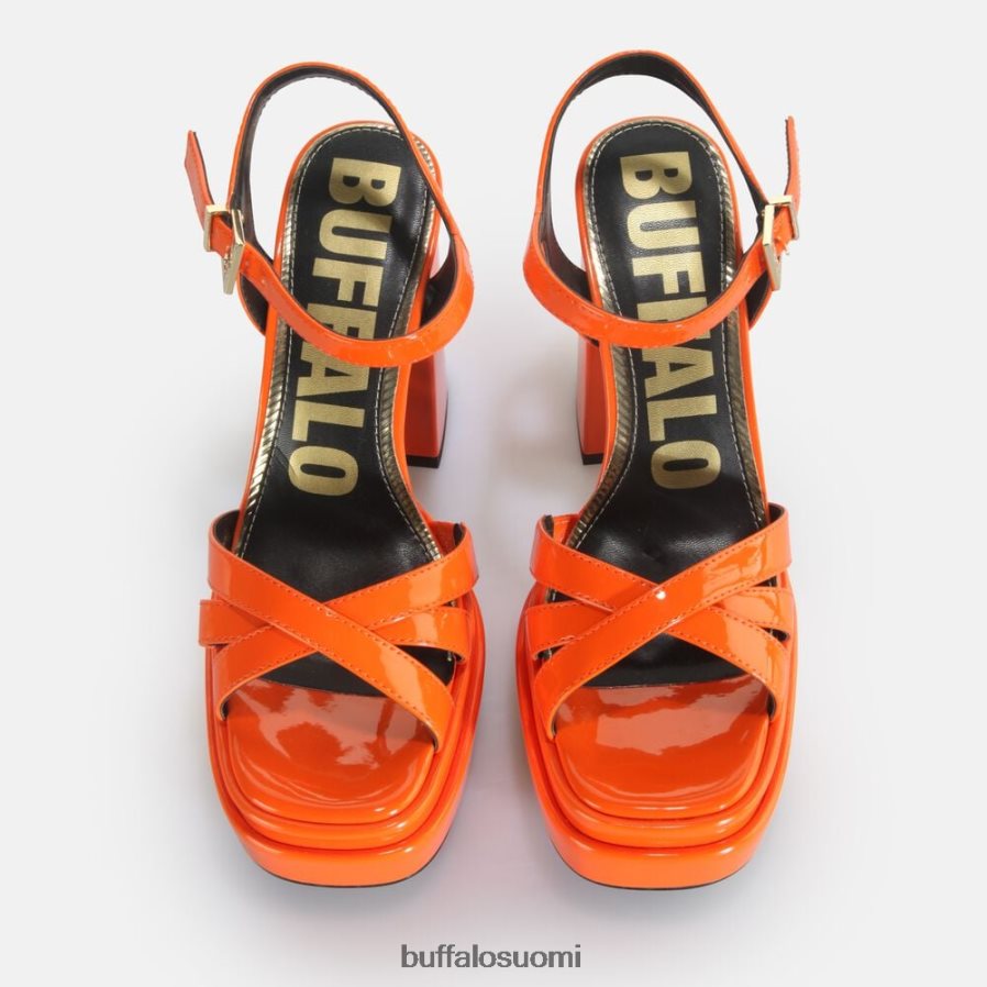 may donna heeled sandaalit vegaaninen DZ48H4326 oranssi Buffalo |sandaalit