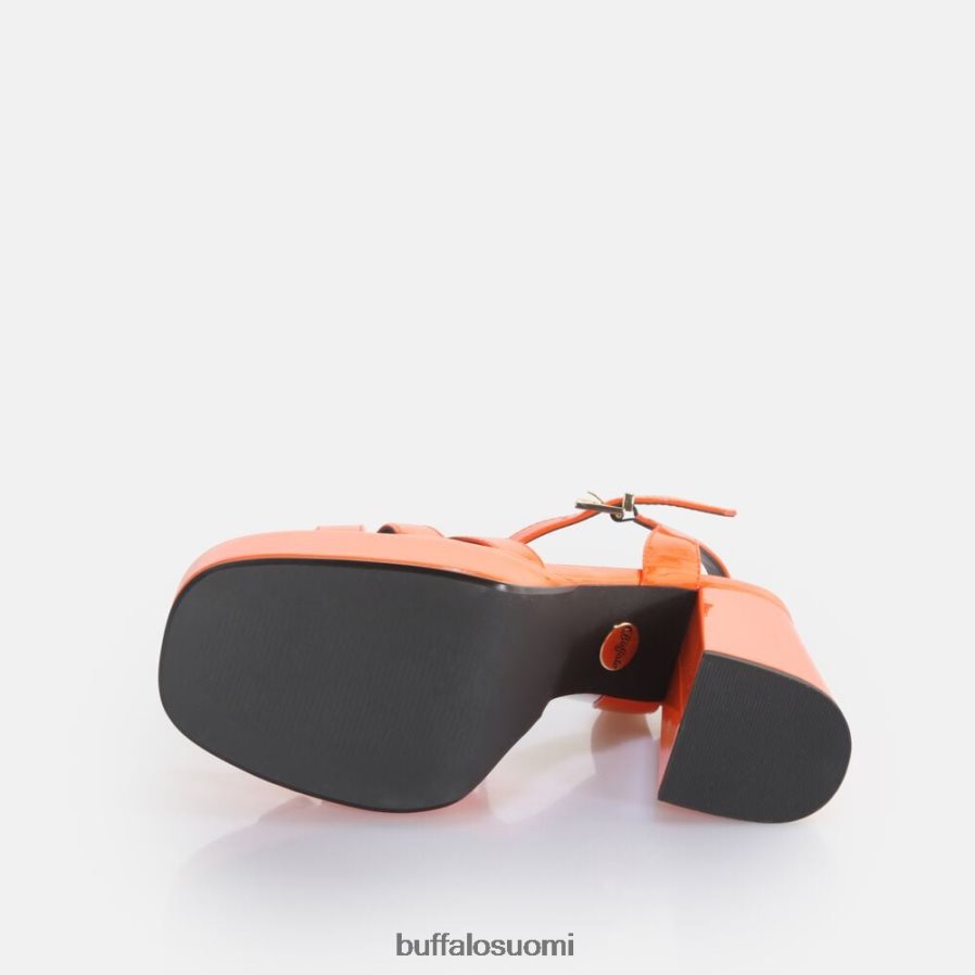 may donna heeled sandaalit vegaaninen DZ48H4326 oranssi Buffalo |sandaalit