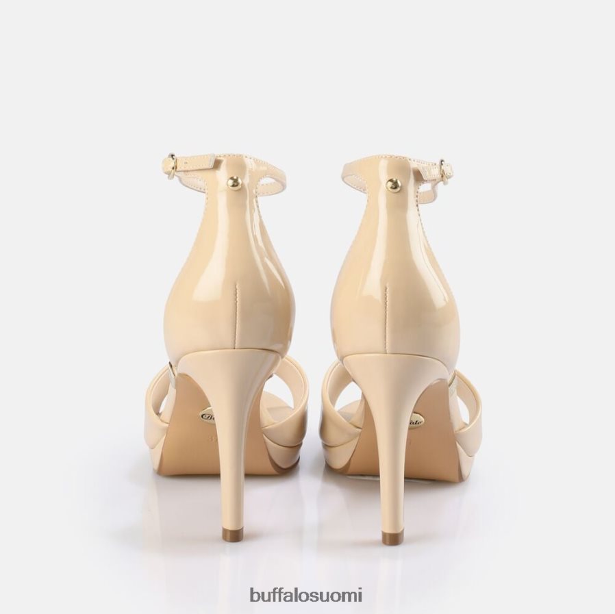 ronja korkokengät sandaali vegaani DZ48H4172 beige Buffalo |sandaalit
