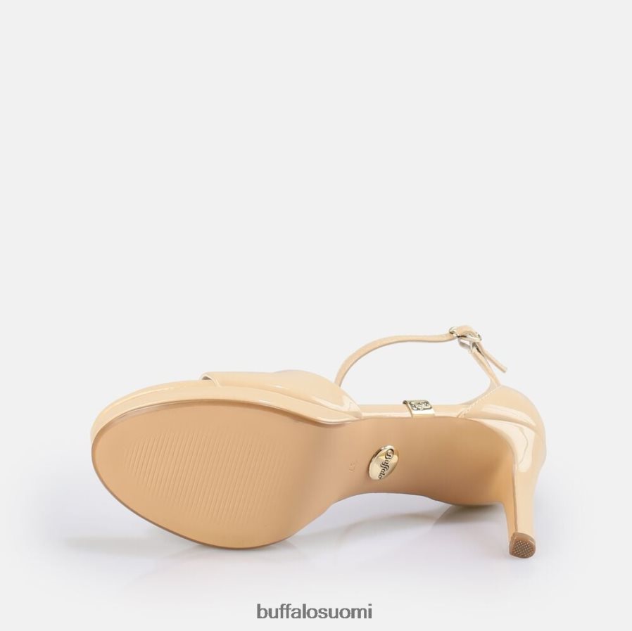 ronja korkokengät sandaali vegaani DZ48H4172 beige Buffalo |sandaalit