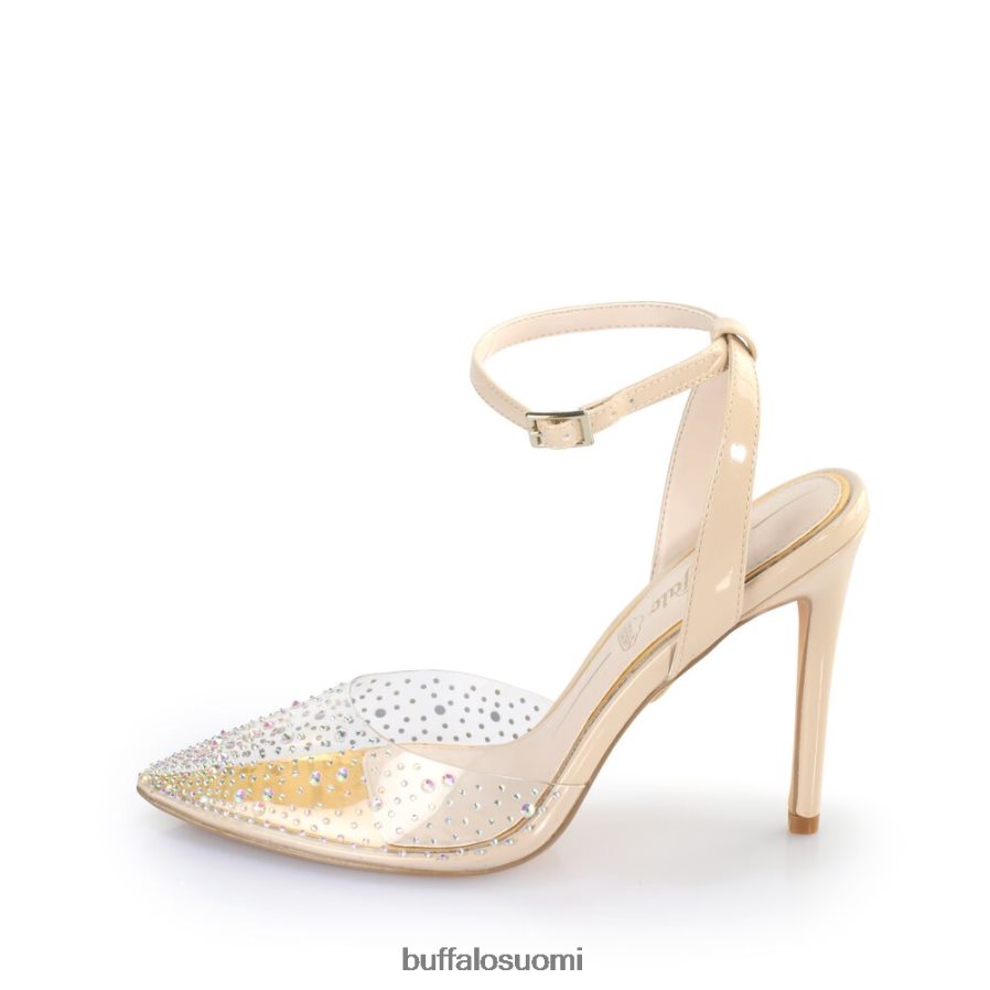 vegaani juliette glam sandaali DZ48H4553 läpinäkyvä/kerma Buffalo |sandaalit