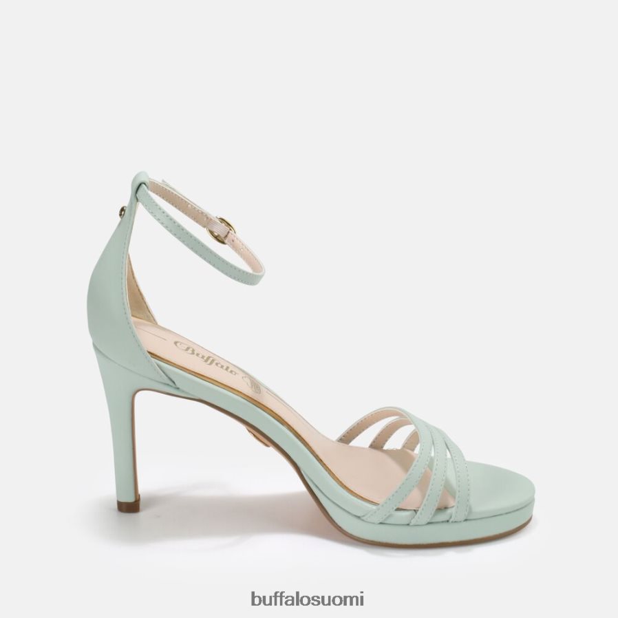 vegaani melissa korkokengät sandaalit DZ48H4857 mintunvihreä Buffalo |sandaalit