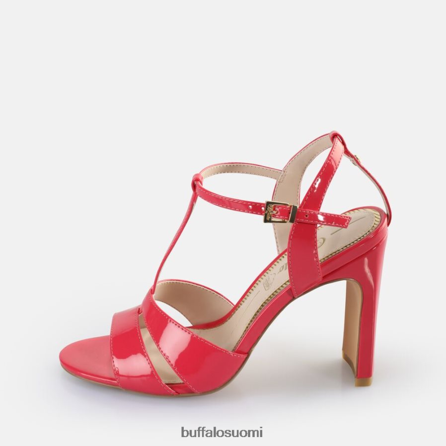 vegaaniset farkkukorkoiset sandaalit DZ48H4529 tumma pinkki Buffalo |sandaalit