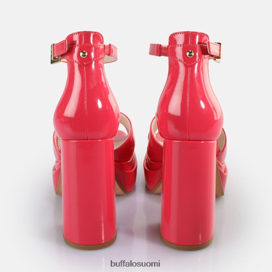 voi ristikkäiset sandaalit vegaaninen DZ48H4527 kuuma pinkki Buffalo |sandaalit