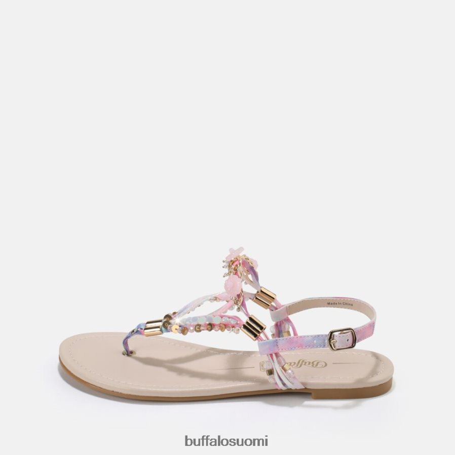 capri vacay sandaali vegaani DZ48H4176 pastelli pinkki Buffalo |sandaalit