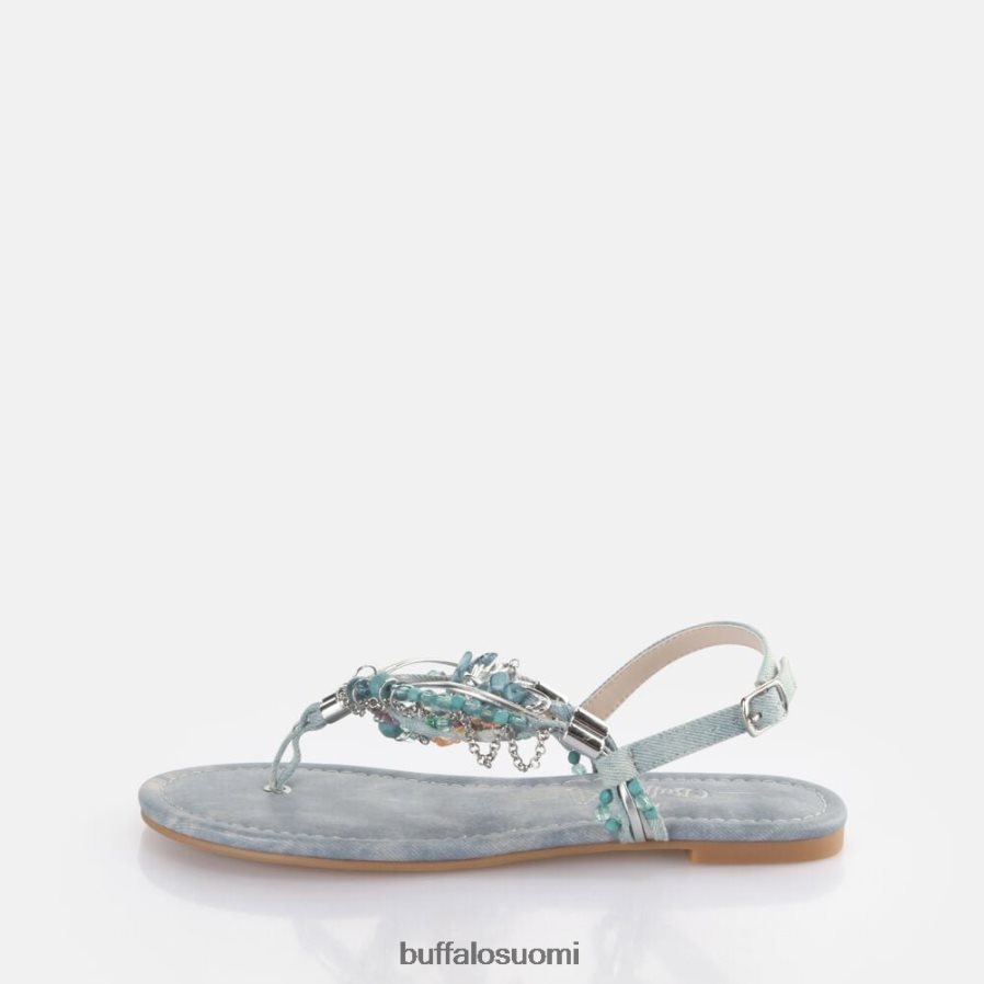 capri vacay sandaalit vegaaniset DZ48H4179 farkut/aqua sininen Buffalo |sandaalit