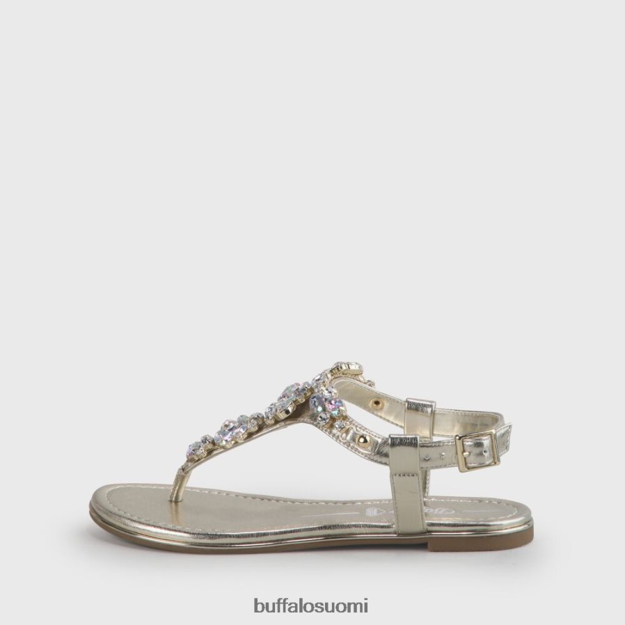 rhonda vegaaniset sandaalit DZ48H492 kulta Buffalo |sandaalit