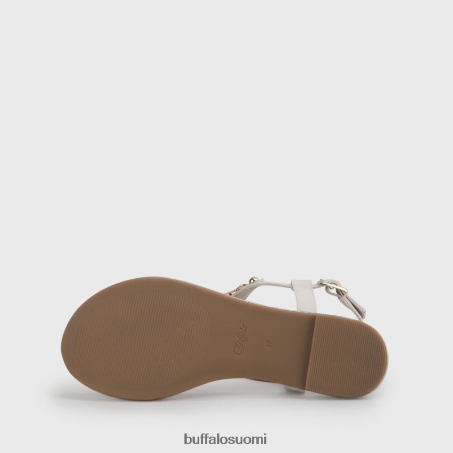 rosalie vegaani litteät sandaalit mokkanahka look DZ48H4340 beige/koralli Buffalo |sandaalit